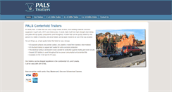 Desktop Screenshot of palstrailers.com